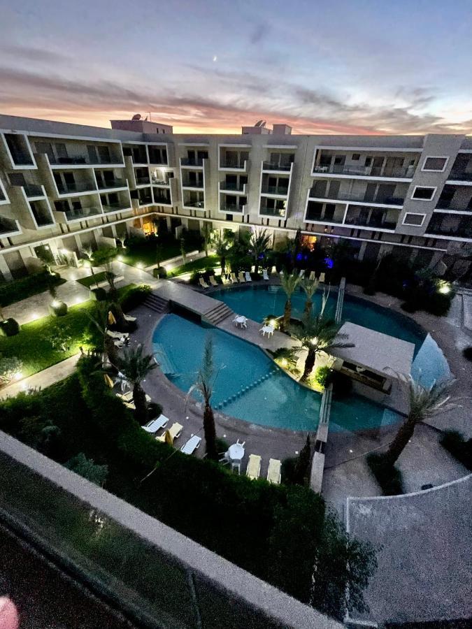 Splendide Appartement En Residence Piscine Marrakesh Bagian luar foto